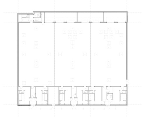 Grundriss EG Dreifeldsporthalle Grundschule Sinstorf