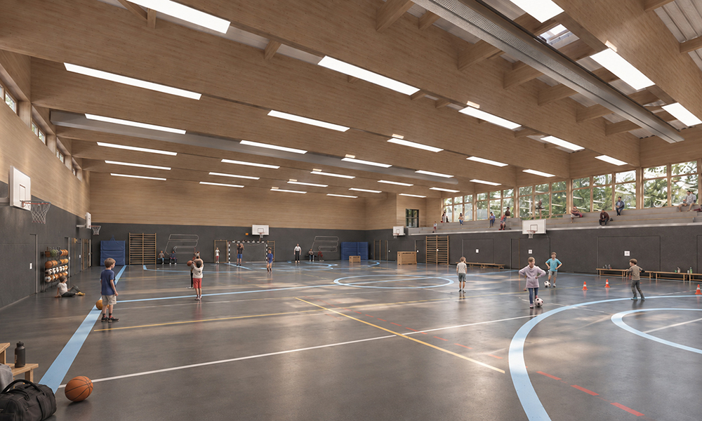 Dreifeldsporthalle Grundschule Sinstorf